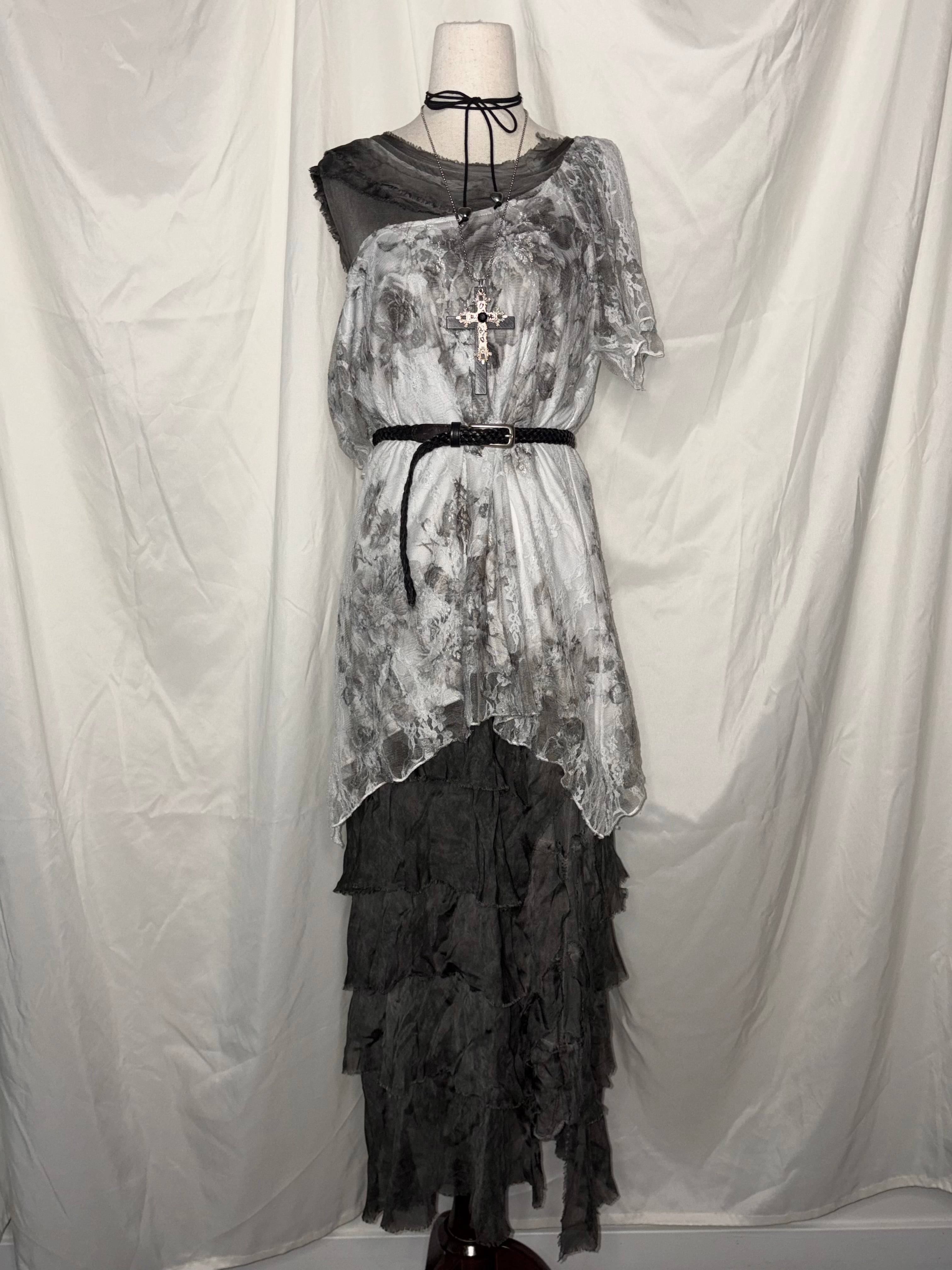 Vintage lace babydoll top