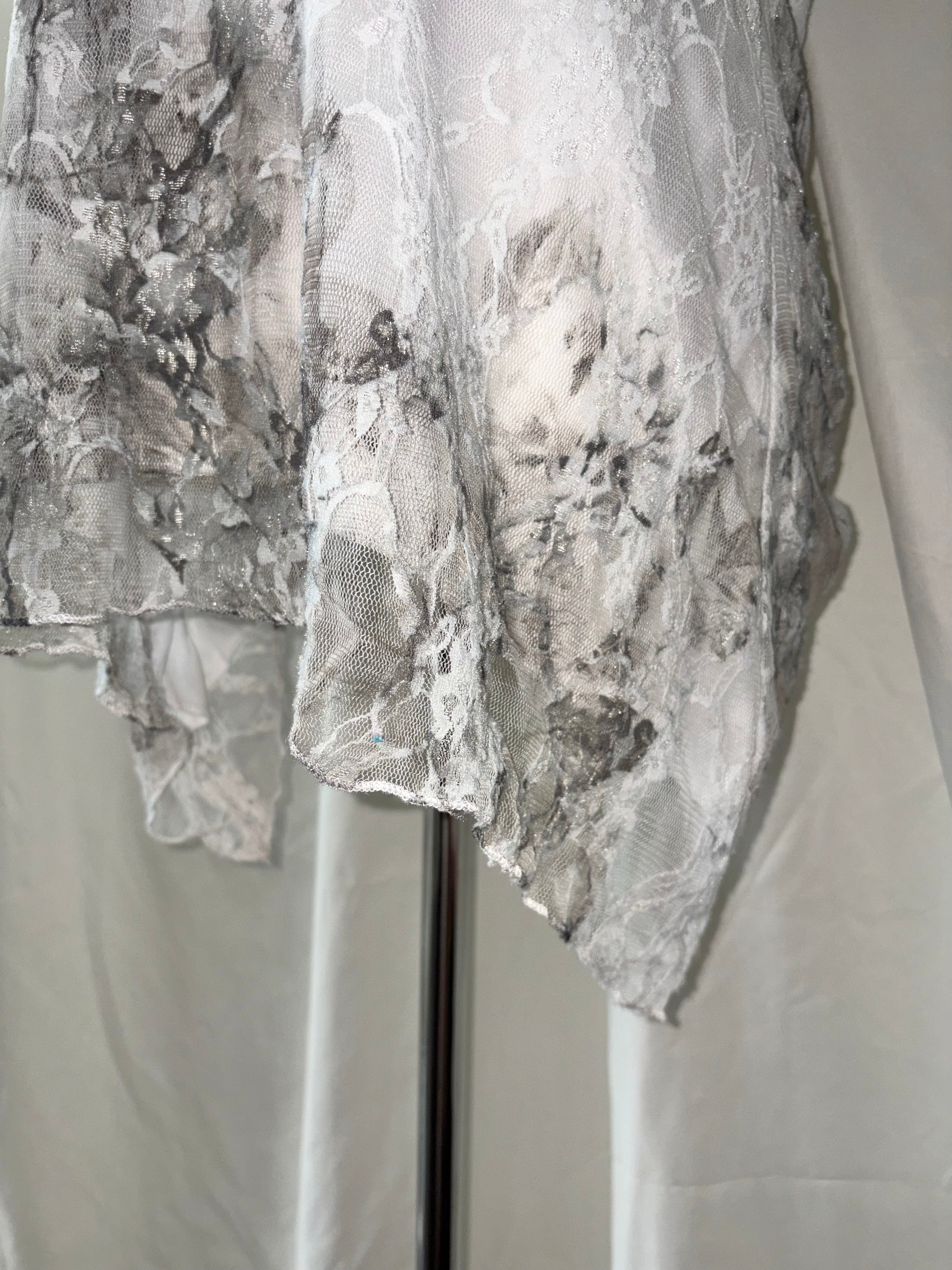 Vintage lace babydoll top