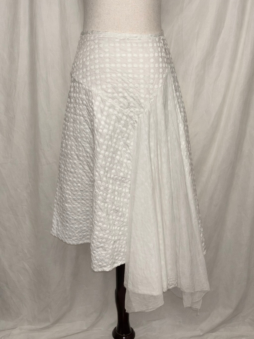 Asymmetrical Midi Skirt