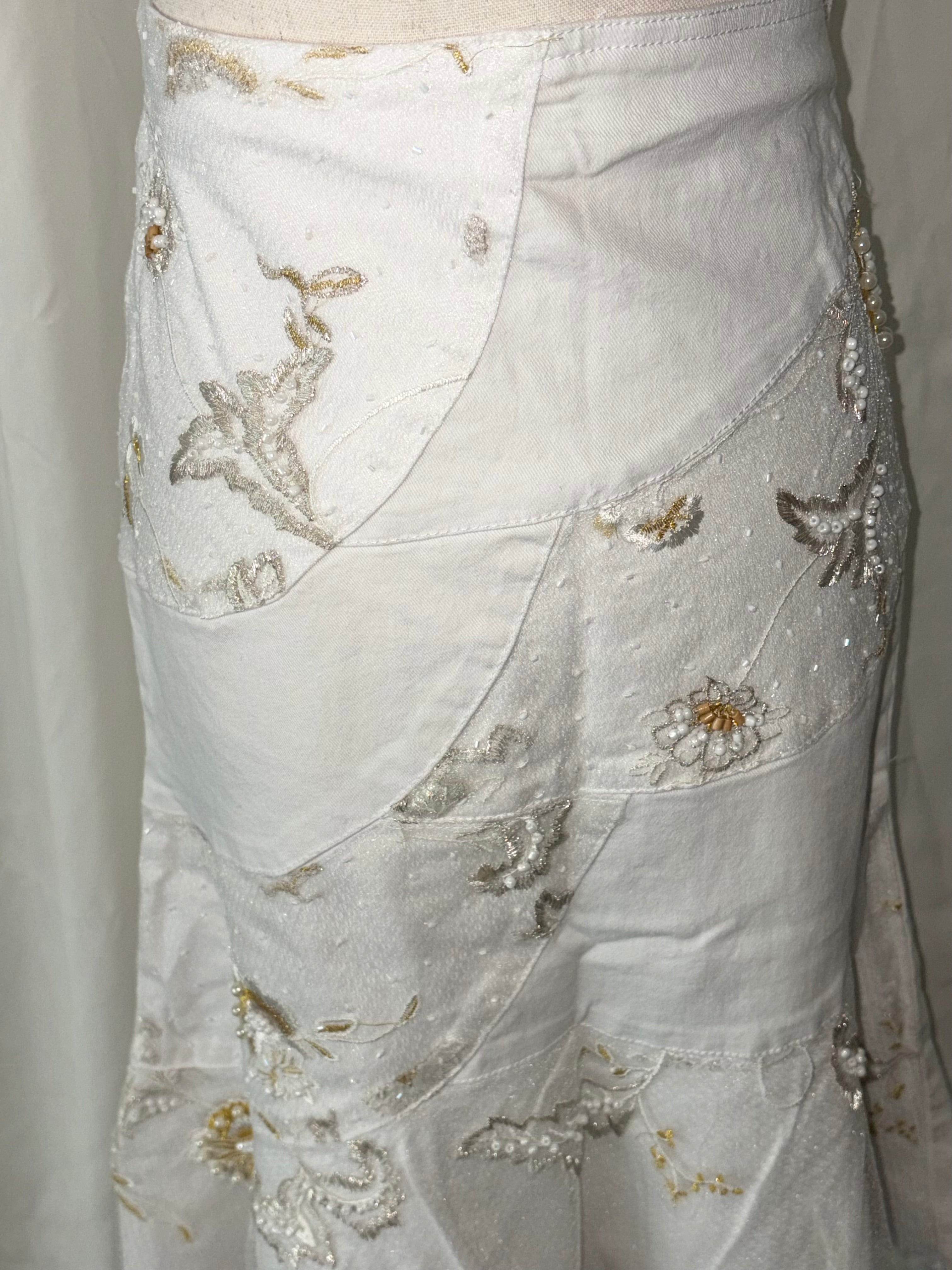 Vintage beaded fairy skirt