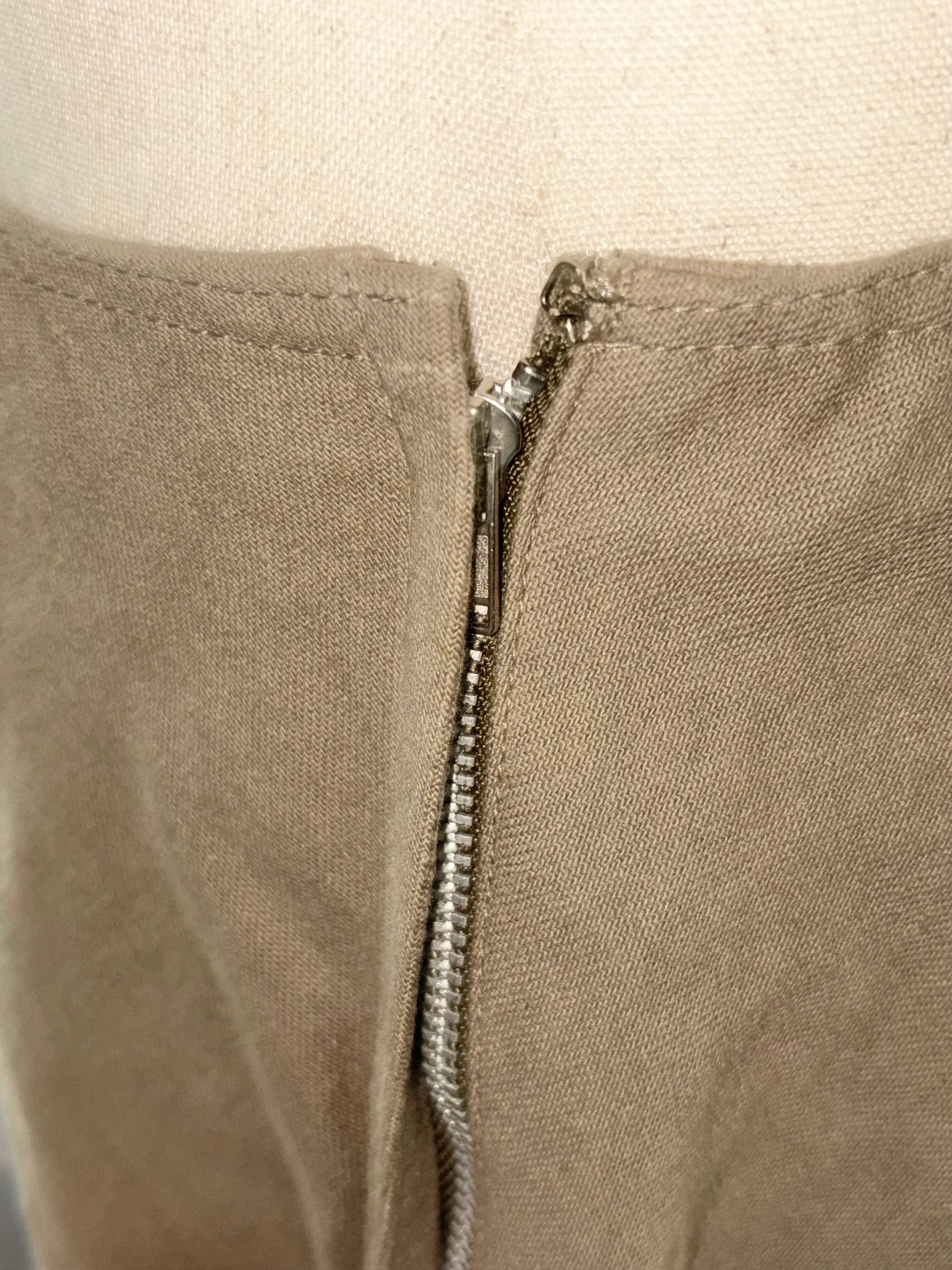 Vintage fairygrunge olive skirt